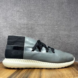 Under Armour Veloce Mid Gray Black Casual Athletic Sneakers Shoes Men's Size 9.5